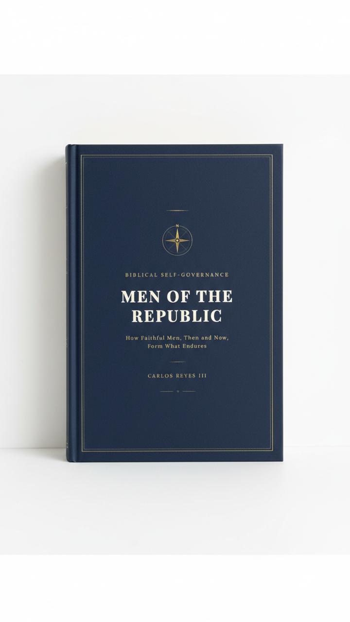 Men of the Republic by Carlos Reyes III - biblical self-governance book cover